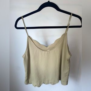 Love tree medium army green cami